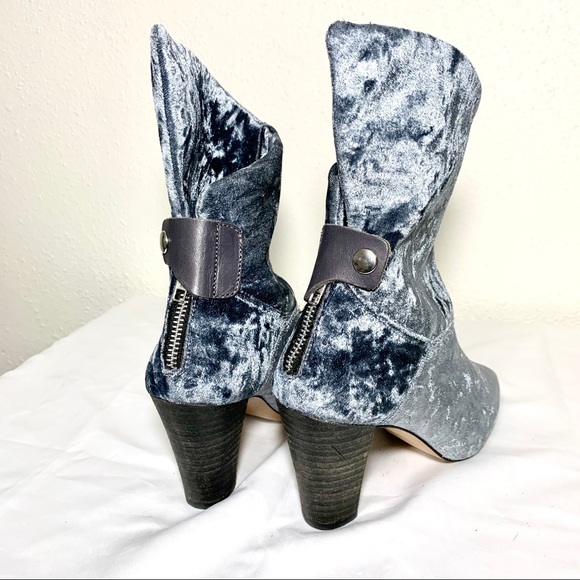 BRAND NEW Free People Moonlight velvet bootie - Picture 4 of 4
